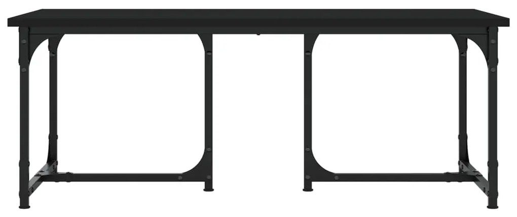 Mesa de centro 90x50x35 cm derivados de madeira preto