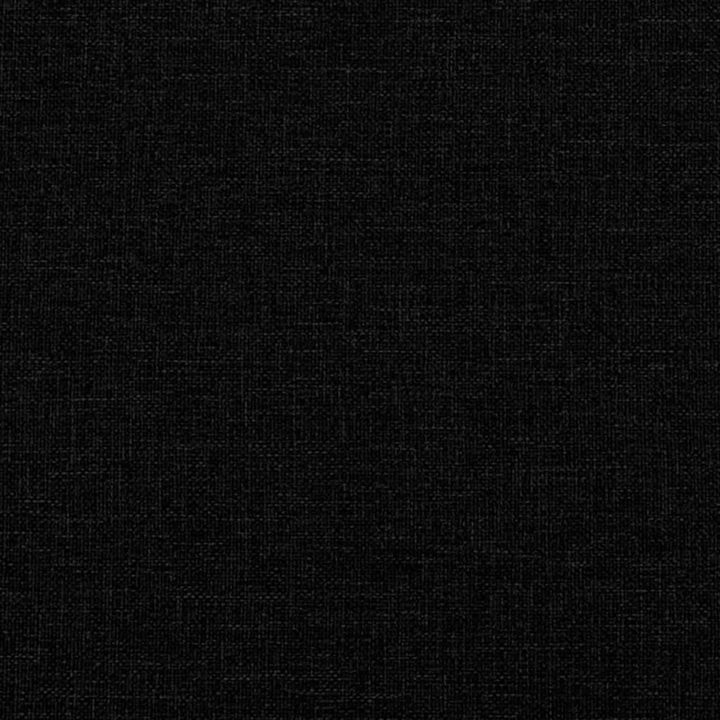 Sofá-cama com colchão 100x200 cm tecido preto