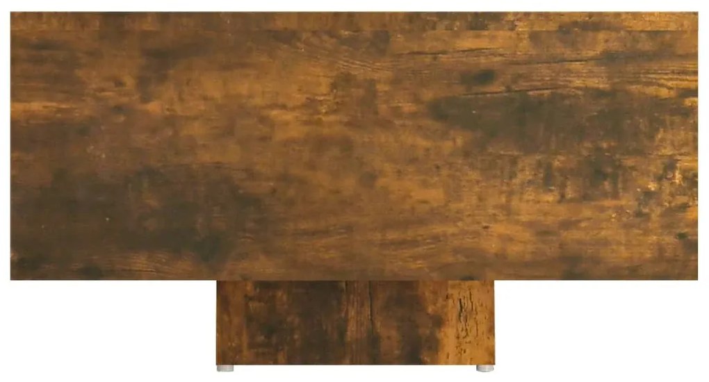 Mesa de centro 85x55x31 cm derivados de madeira carvalho fumado