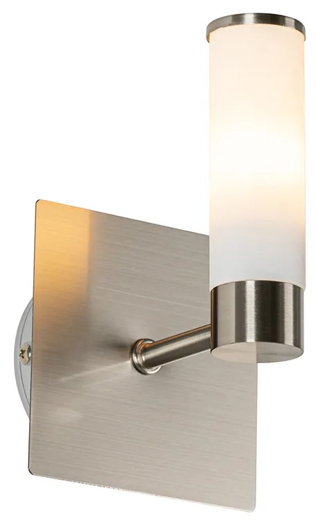 Candeeiro de parede moderno para casa de banho em aço IP44 - Bath Moderno