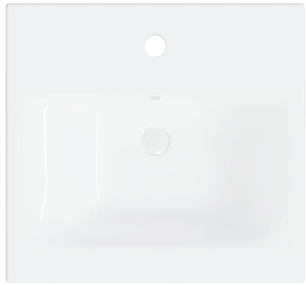 Conjunto de móveis de casa de banho contraplacado branco