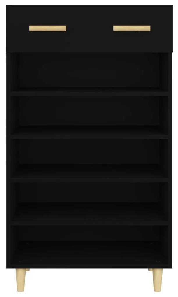 Sapateira 60x35x105 cm derivados de madeira preto