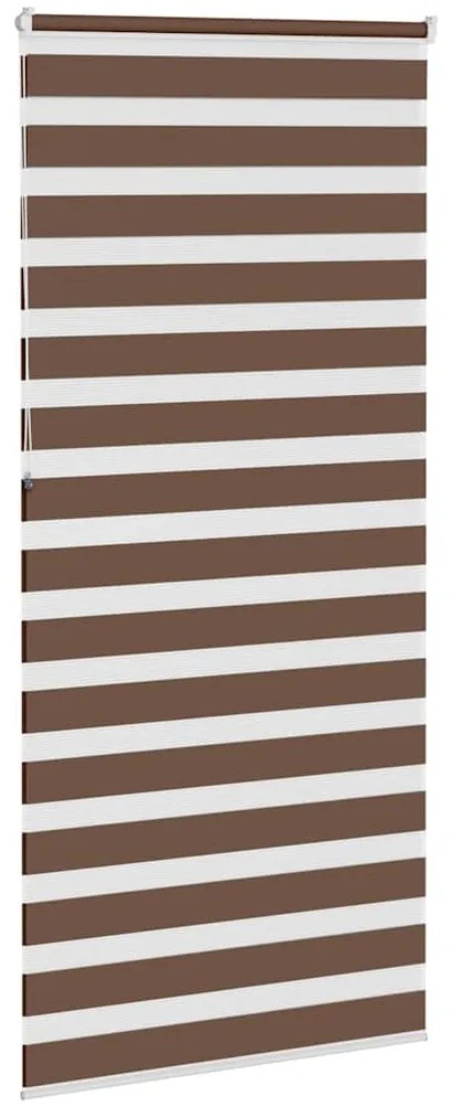 Cortina de zebra 115x230 cm largura do tecido 110,9cm poliéster