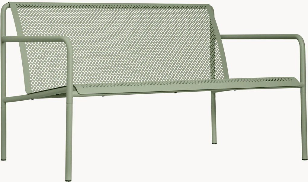 Sofá de jardim em aço Dapple (2 lugares)