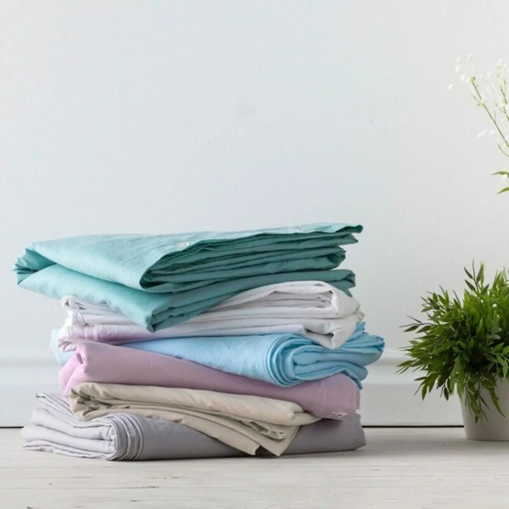 Lençol de cima Naturals Lilás - Cama de 180 (270 x 270 cm)