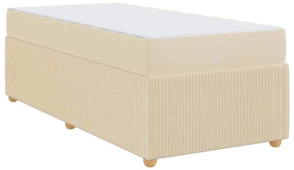 Estrutura da Cama Outros Creme 80 x 200 cm tecido