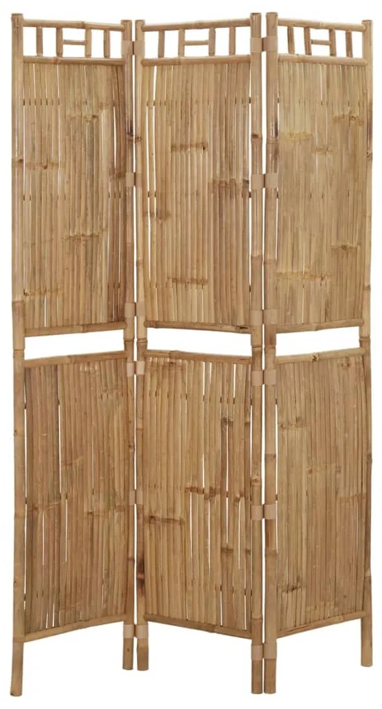 Biombo com 3 painéis 120x180 cm bambu