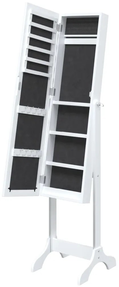 Espelho de pé 34x37x146 cm branco