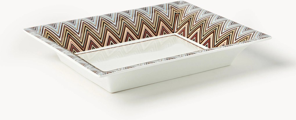 Tabuleiro em Fine Bone China Jarris