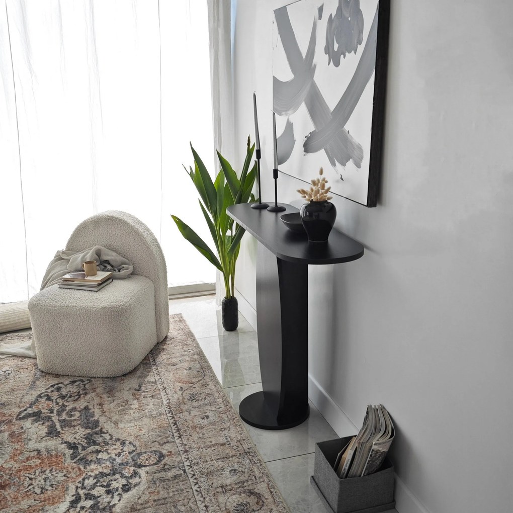 Cômoda Ellittica – Antracite – 100x81x30 cm