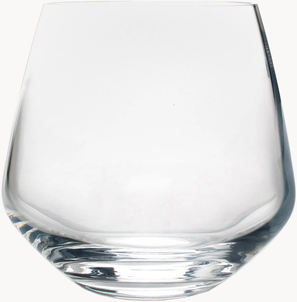 Copos em vidro de cristal Mystique, conjunto de 4
