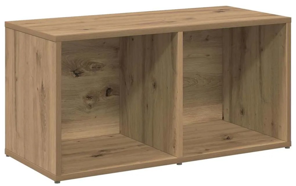 Conjunto de móvel de TV com prateleira 2 pcs Carvalho Artesanal