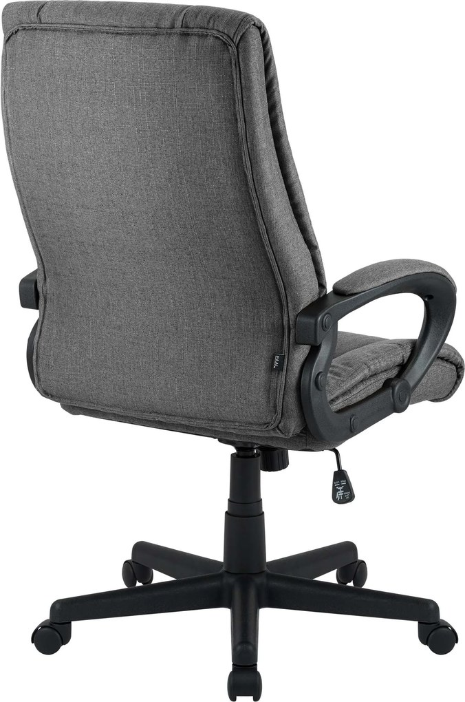 Cadeira de escritório XL Sparta Tecido Cinza Escuro