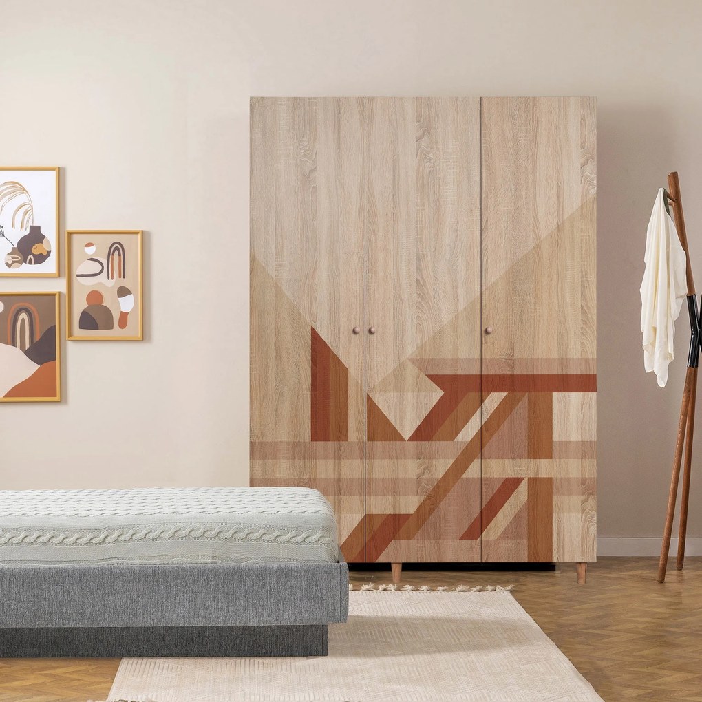 Roupeiro Lena – Sonomo – 135x192x52 cm