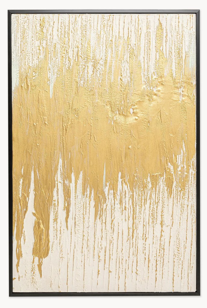 Quadro em tela pintado à mão Abstract