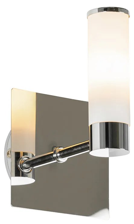 Candeeiro de parede moderno para casa de banho cromado IP44 - Bath