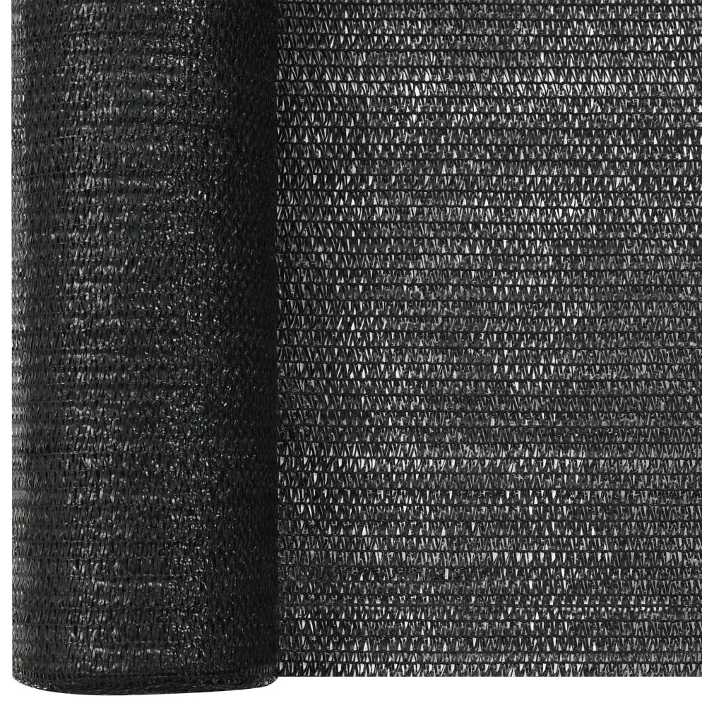 Rede de ocultação para privacidade PEAD 75 g/m² 1,2x10 m preto