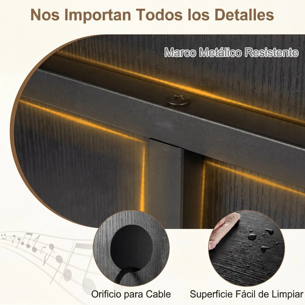 Suporte para gira-discos 54 x 57 x 76,5 cm com base de carregamento padrão europeu; prateleira para discos de vinil com rodas e pés ajustáveis preto