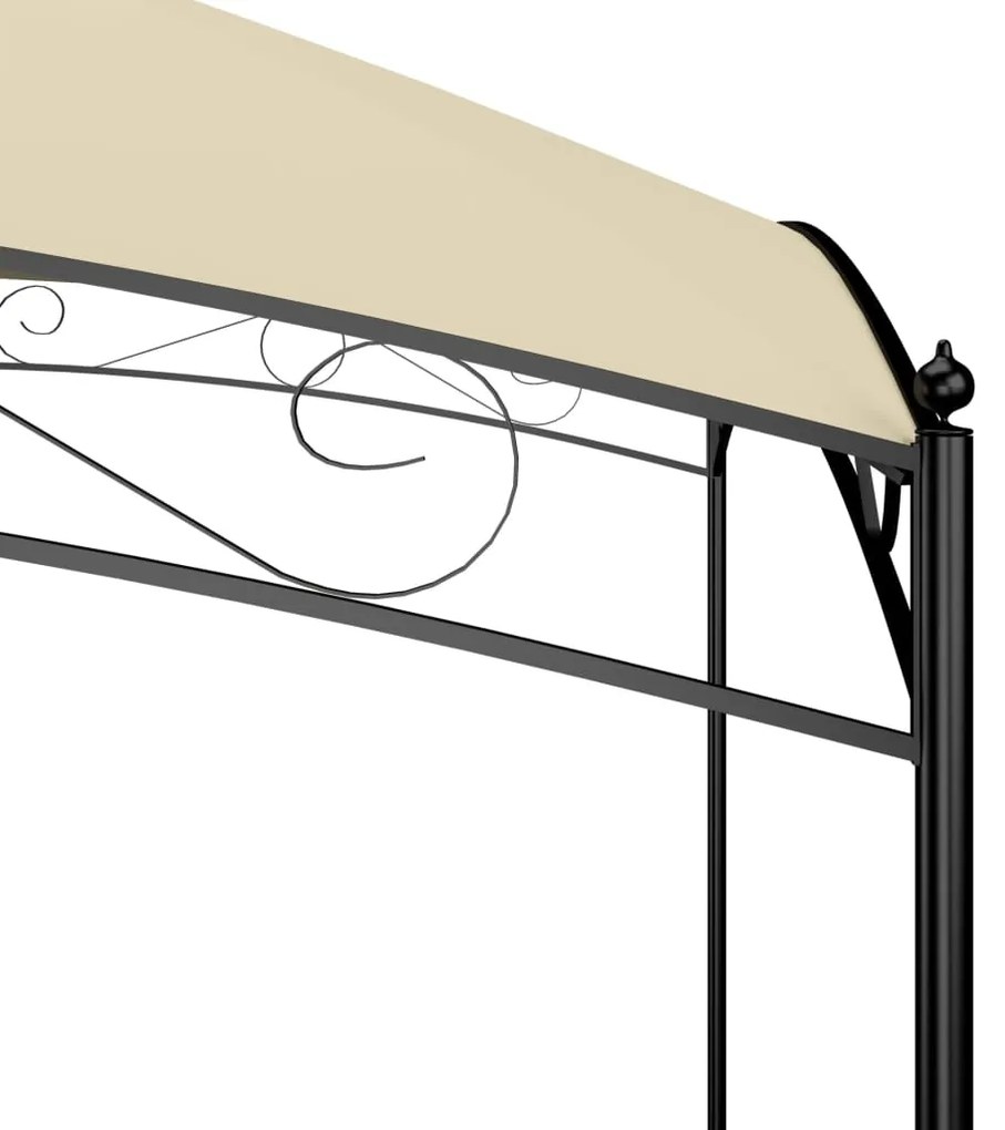 Gazebo 3x4x2,65 m 180 g/m² creme