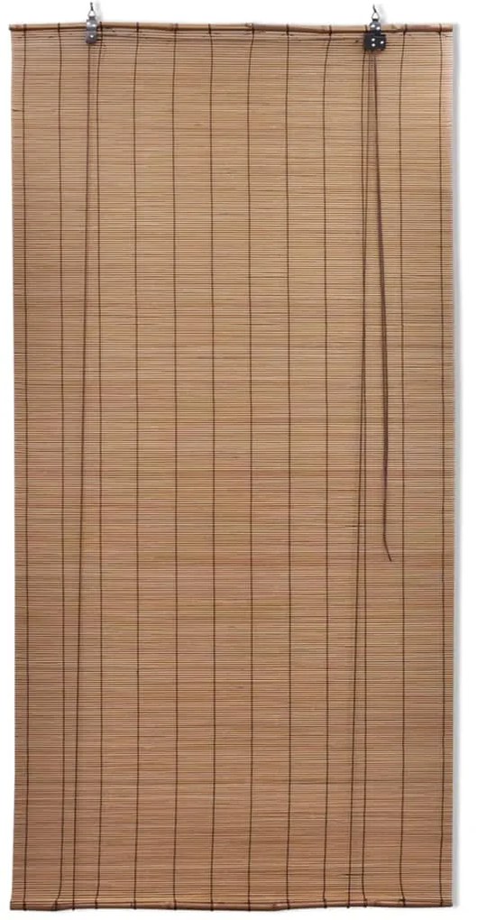 Estore de enrolar 80x220 cm bambu castanho
