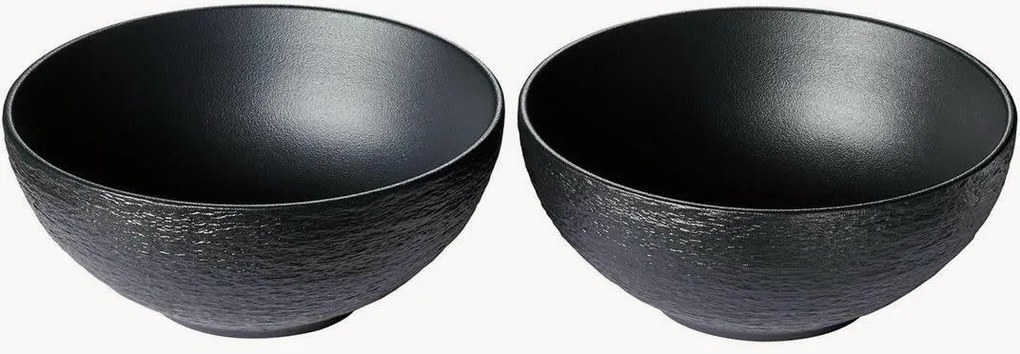 Taças de servir artesanais Justin, conjunto de 2