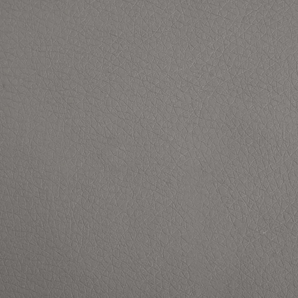 Sofá infantil 90x53x30 cm couro artificial cinzento