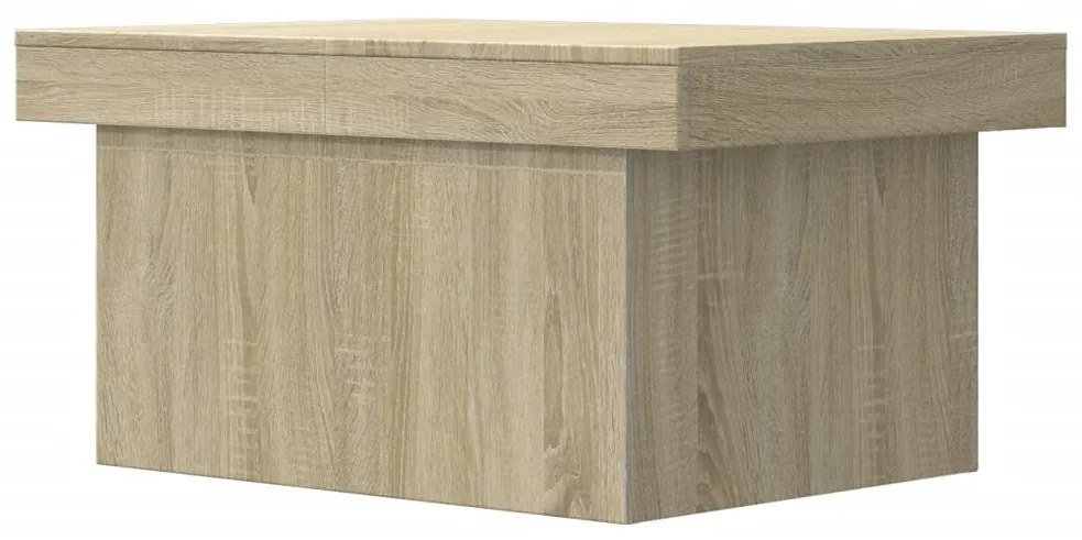 Mesa de centro 100x55x40 derivados de madeira carvalho sonoma