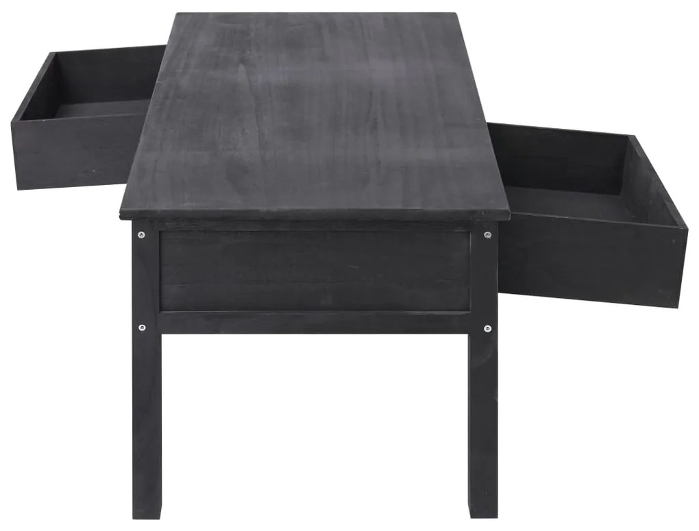 Mesa de centro 100x50x45 cm madeira preto