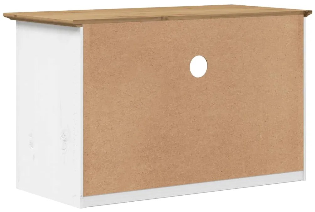 Armário TV c/ 2 gavetas BODO 91,5x44,5x56 cm pinho castanho