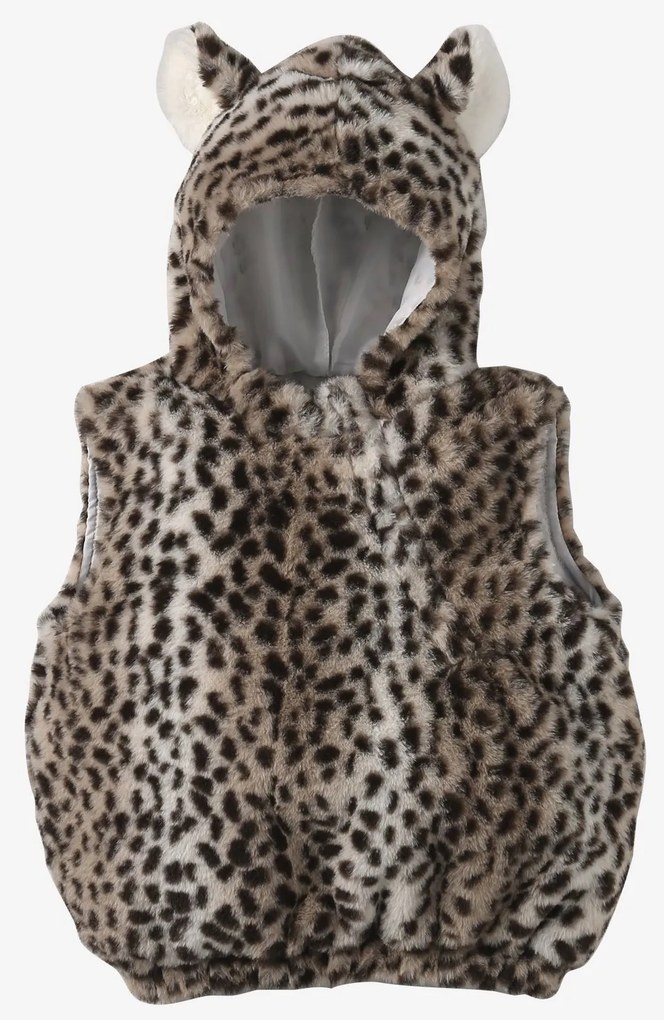Fantasia leopardo, paa bebé bege