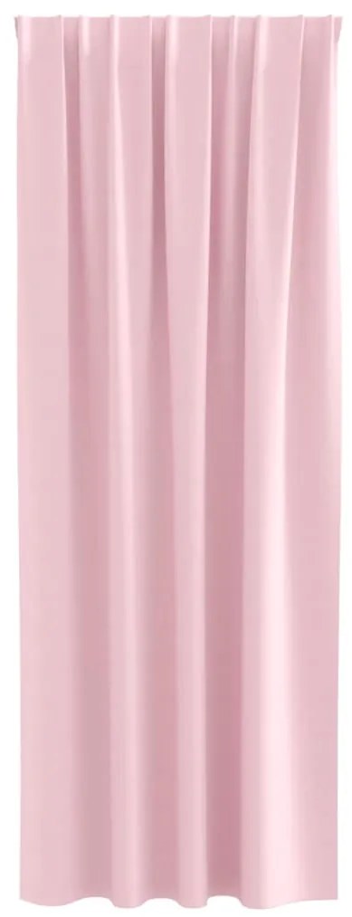 Cortinas com cortinas 2 pcs Rosa Bebê 260 x 140 cm Poliéster