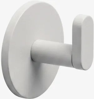 Cabide Adesivo Para Casa De Banho Em Aço Inoxidável Caldrumi Branco - Sklum