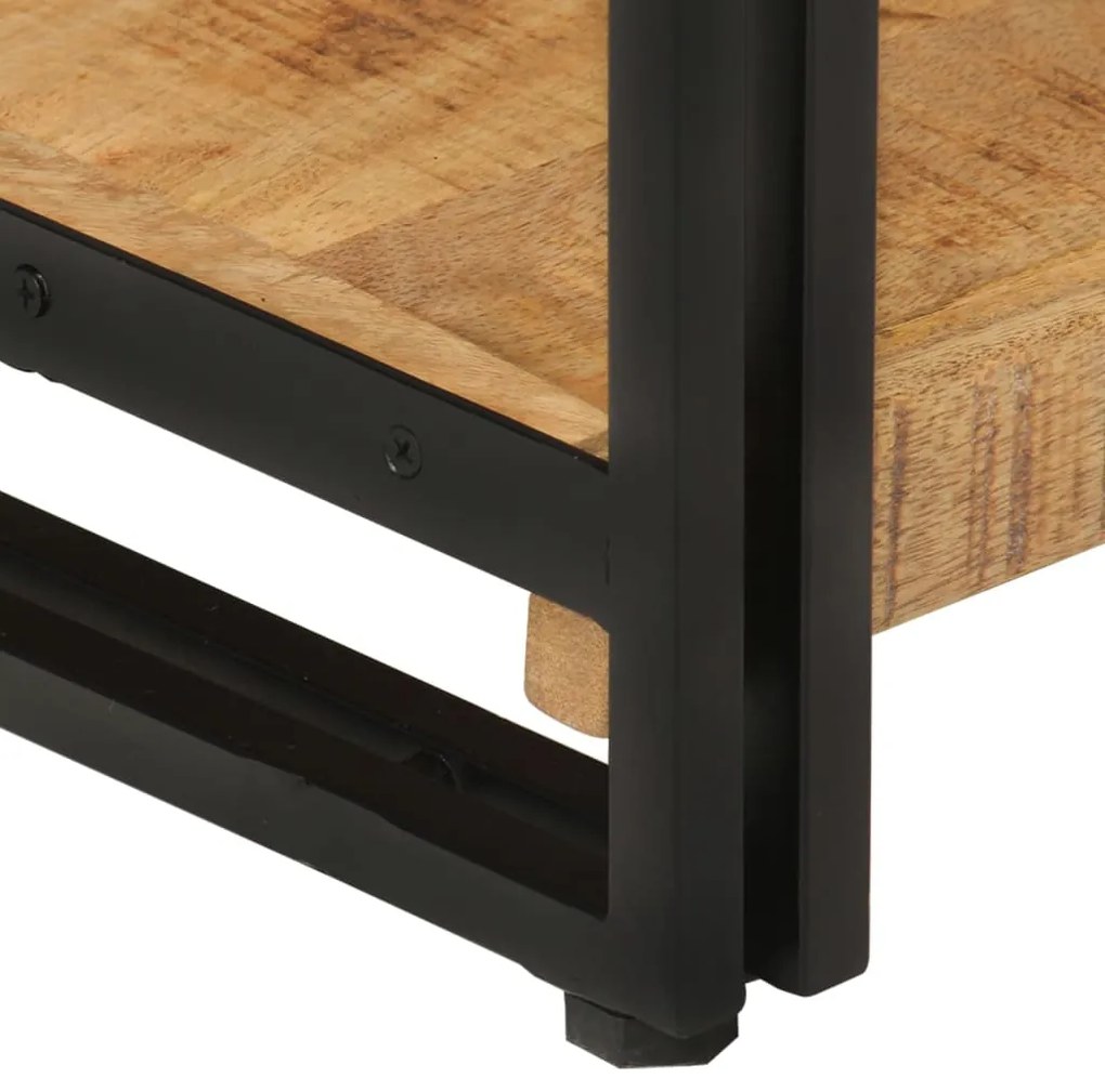 Estante c/ 3 prateleiras 77x30x80 cm mangueira maciça/ferro