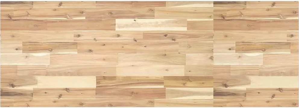 vidaXL Tampo de secretária 140x50x2 cm acácia maciça não tratada