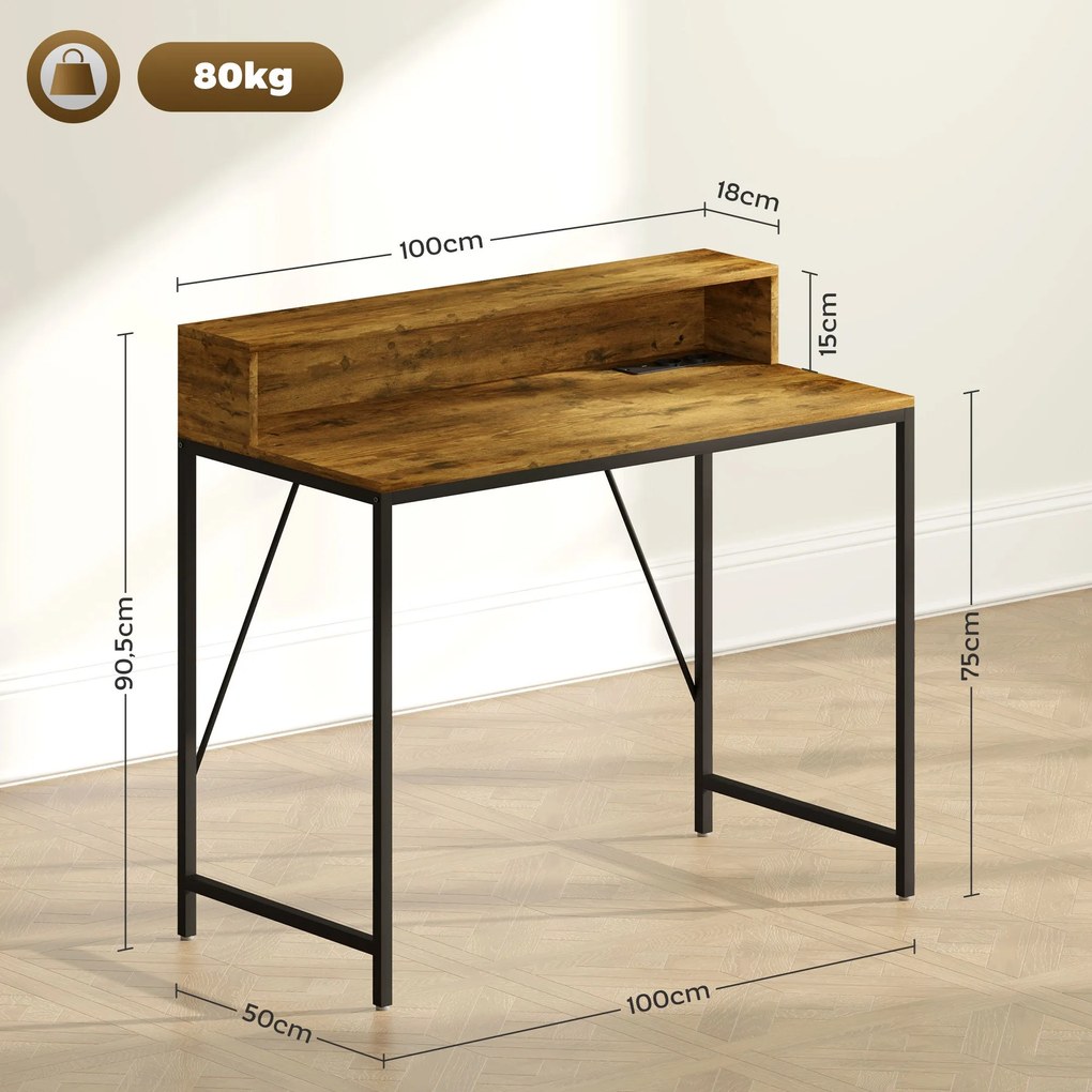 Secretária de Canto – Modelo Chamonix – 100x50x90 – Moderna – Branco