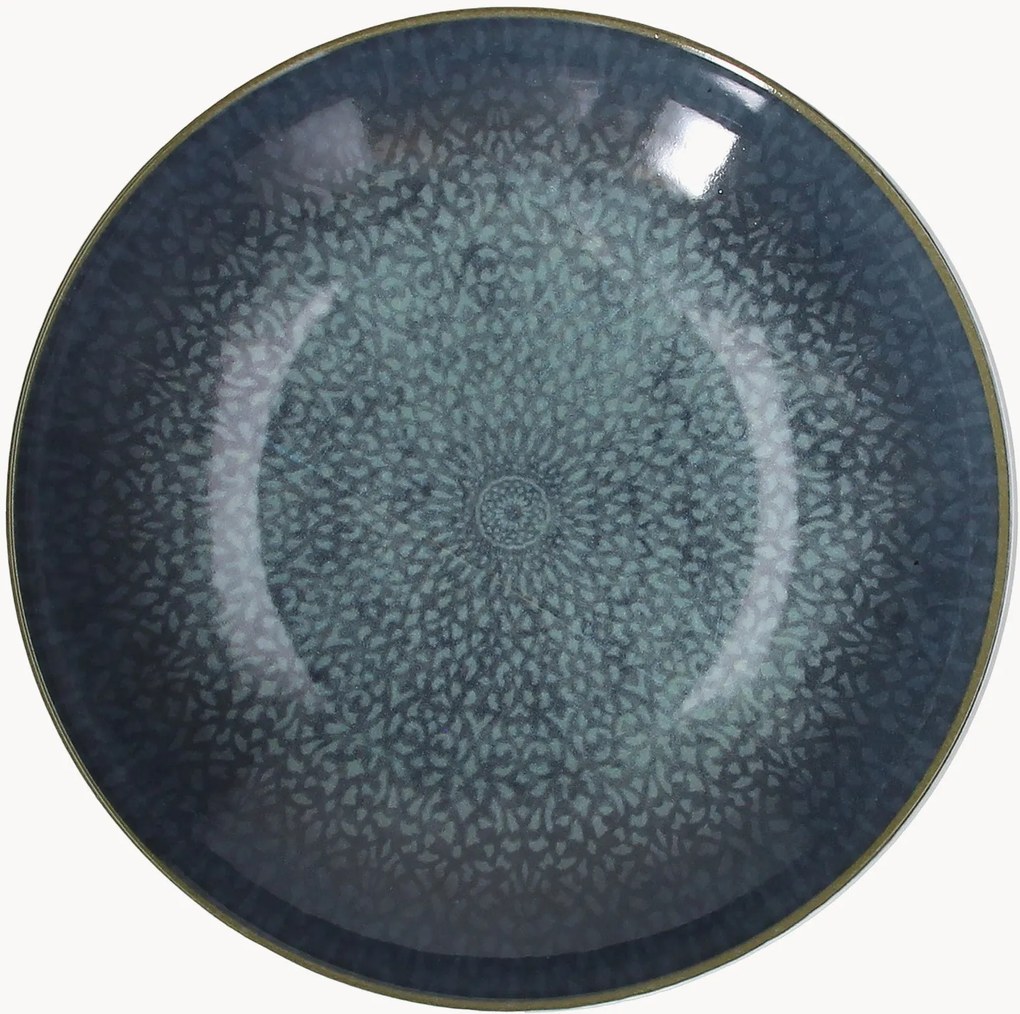 Pratos de sopa em porcelana Oriental, conjunto de 6