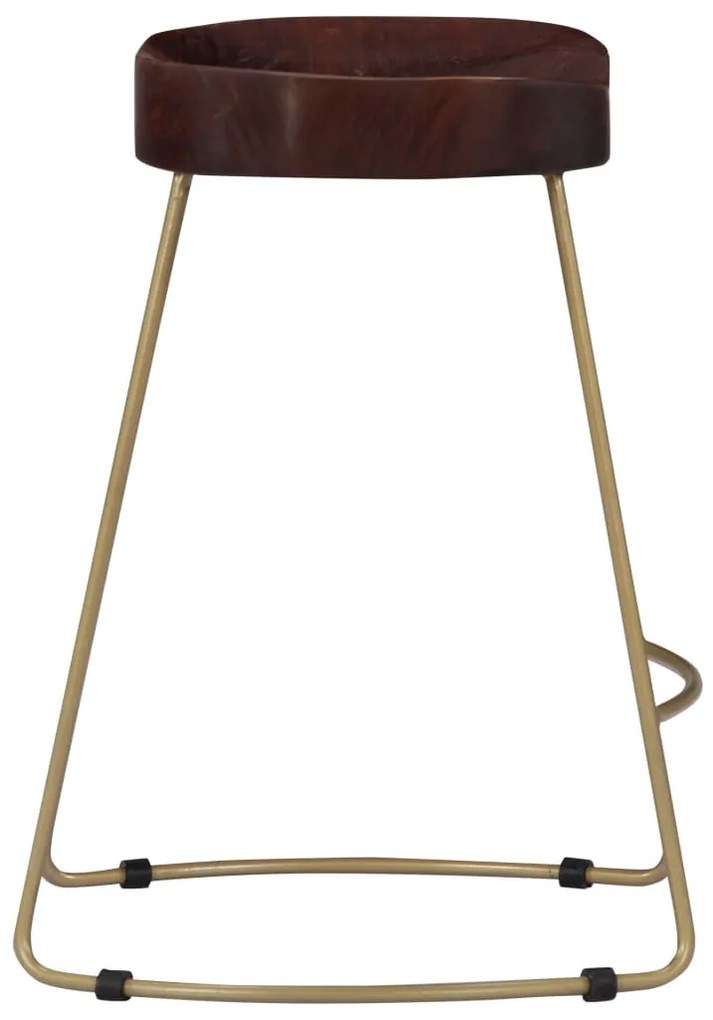 Bancos de bar Gavin 2 pcs madeira mangueira maciça