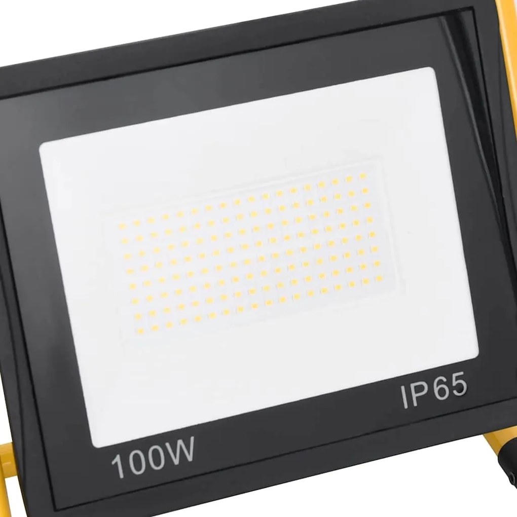 Projetor c/ iluminação LED e pega 100 W branco frio
