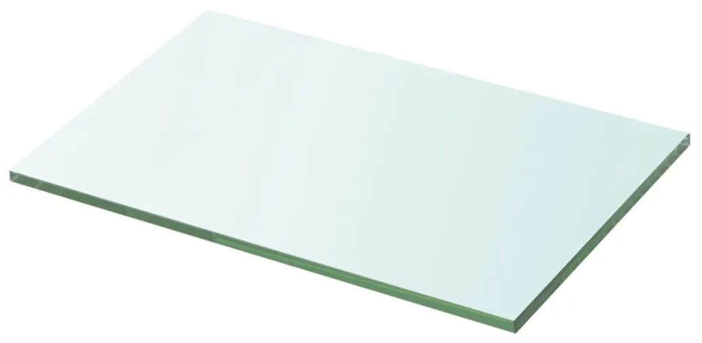 Prateleiras 2 pcs 30x15 cm vidro transparente