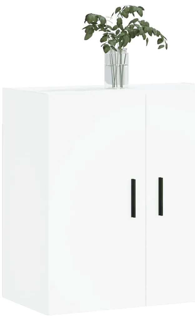 Armário de parede 60x31x60 cm derivados de madeira branco