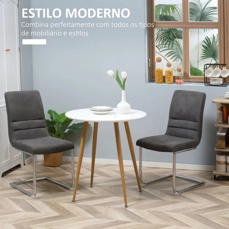 Mesa Bart Redonda - Design Nórdico
