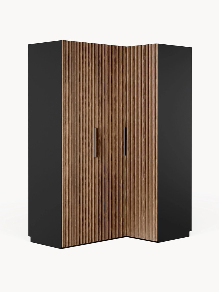 Roupeiro de canto modular Simone, L 165 cm, vários tamanhos