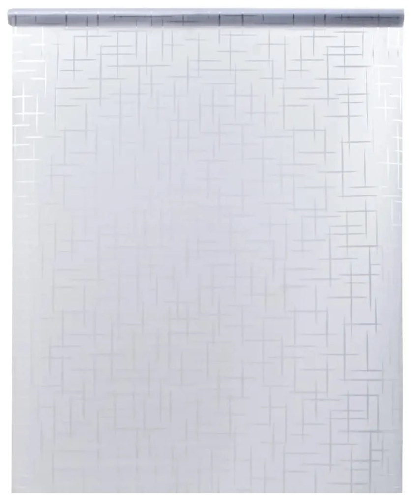 Películas para janela 2 pcs PVC fosco padrão estrelas