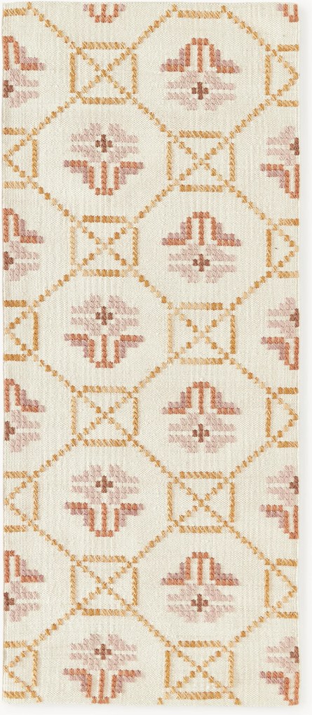 Passadeira em lã kilim artesanal Nava