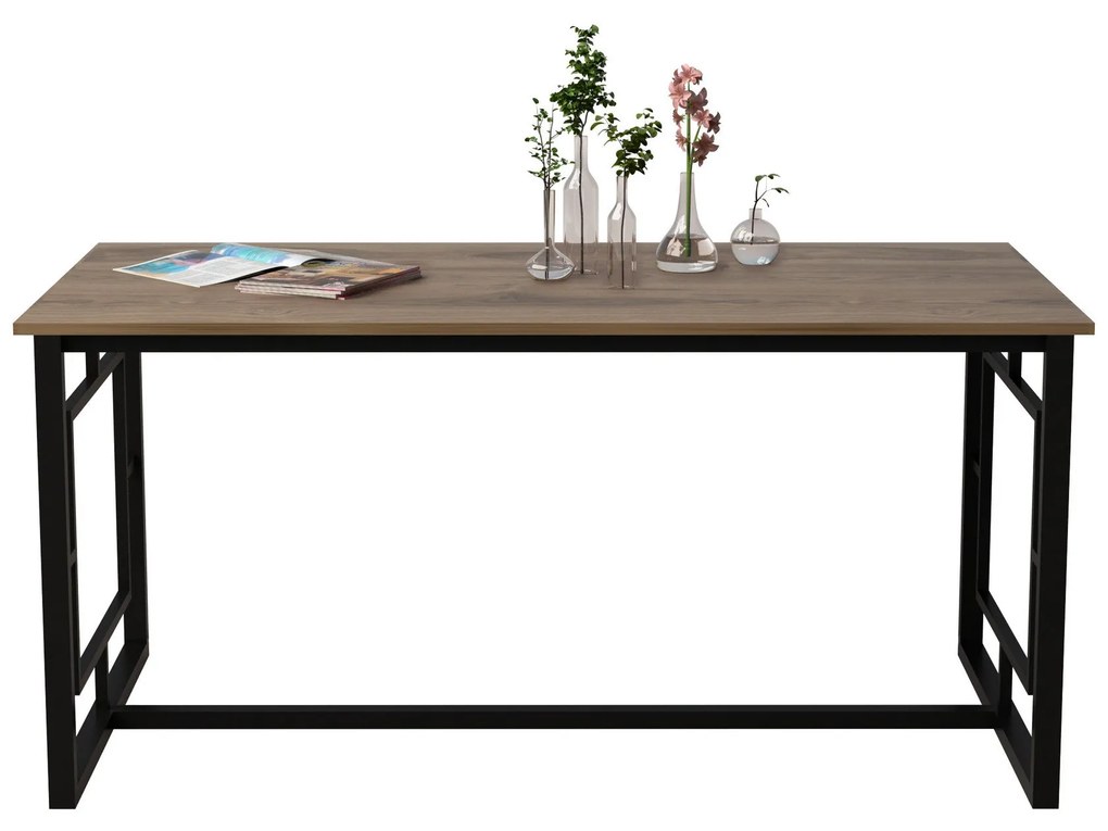 Mesa de Jantar Alin – Nogueira Preta – 160x76x90 cm