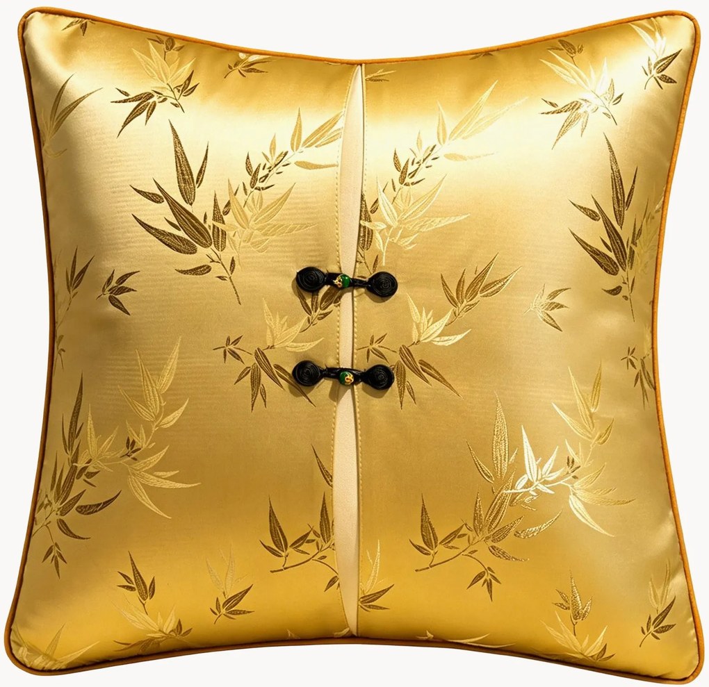 Capa de almofada em jacquard Bamboo