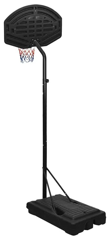 Tabela de basquetebol 237-307 cm polietileno preto