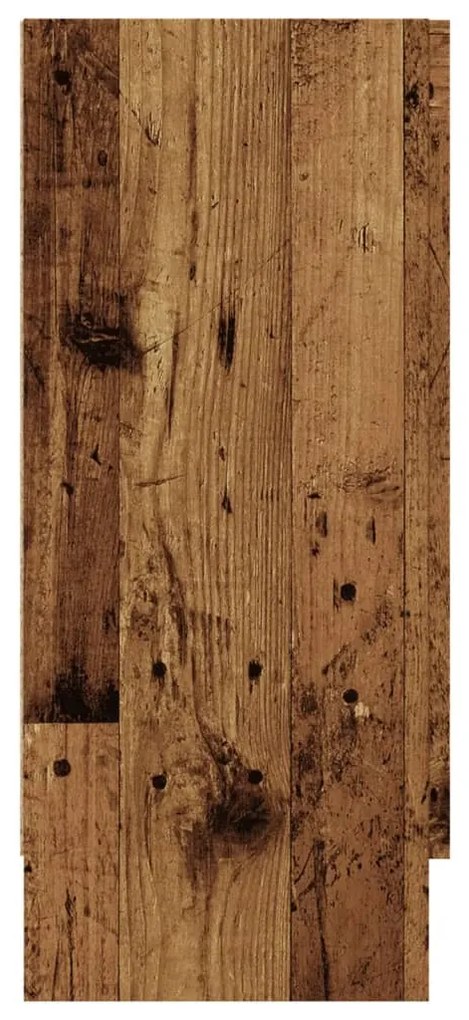 Aparador 120x30,5x70 cm derivados de madeira madeira velha