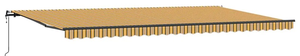 Sombrinha Retrátil Automática , Listras Coloridas, 600 x 300 cm