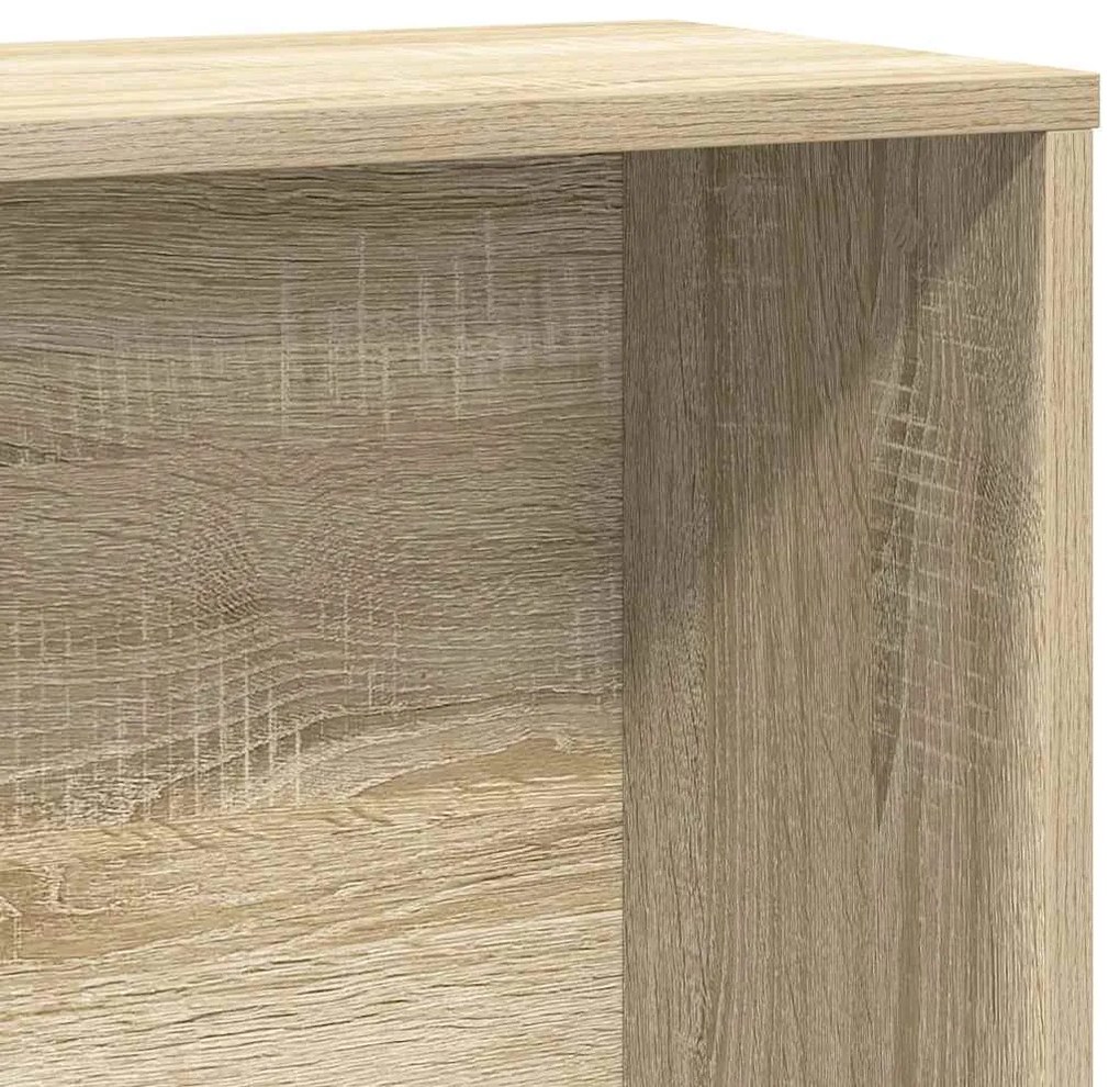 Estante 60x24x120 cm derivados de madeira carvalho sonoma